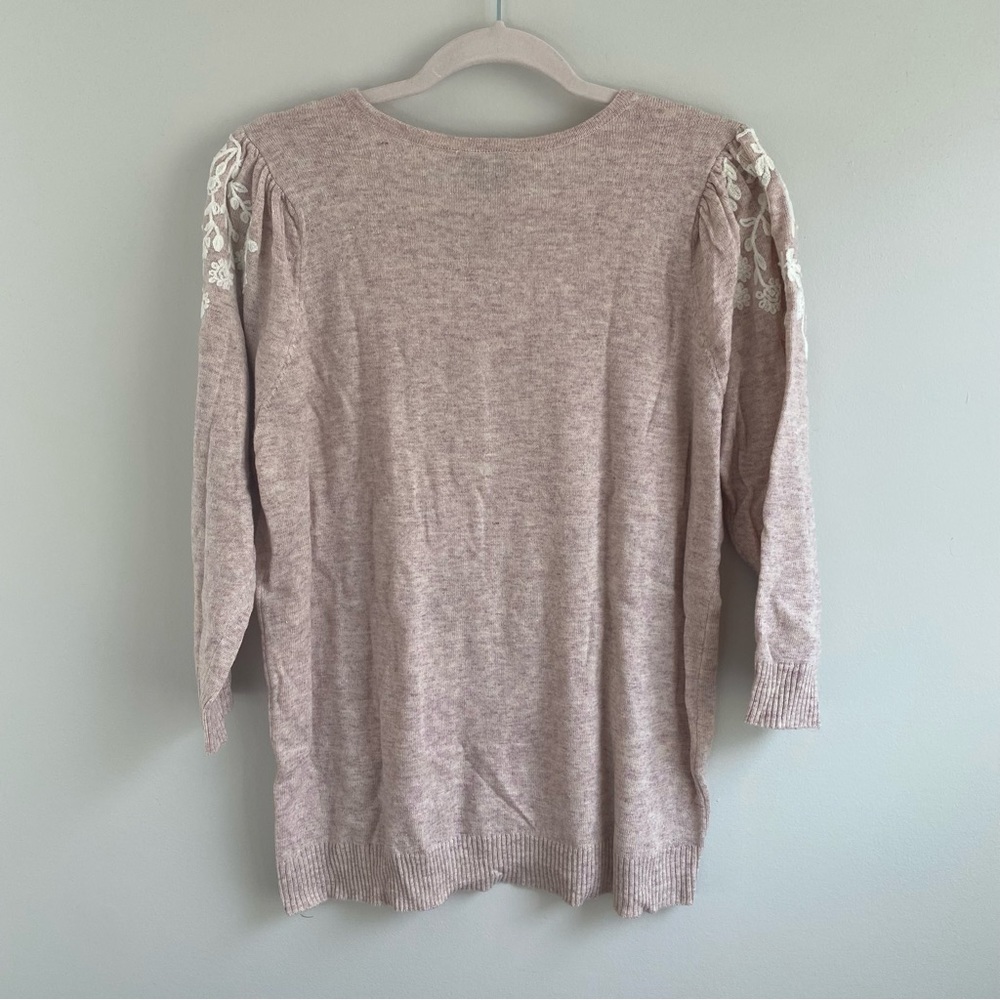 🌷 Rain & Rose Angora-Blend Sweater - Picture 3 of 4